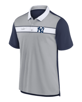 Nike Rewind Stripe (MLB Brooklyn Dodgers) Men's Polo.