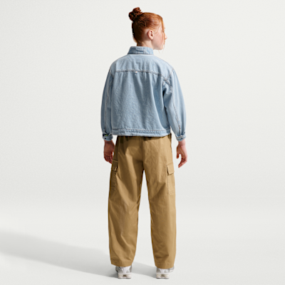 Ντένιμ τζάκετ Nike Sportswear Collection Windrunner για μεγάλα παιδιά