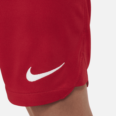 Liverpool FC 2023/24 Stadium Home Big Kids' Nike Dri-FIT Soccer Shorts