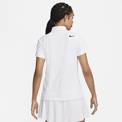 Polo de golf de manga corta Dri-FIT ADV para mujer Nike Tour