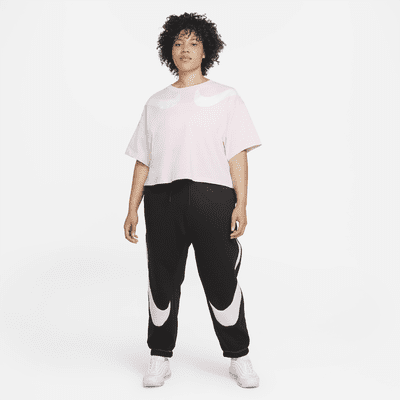 Playera corta para mujer (talla grande) Nike Sportswear Swoosh