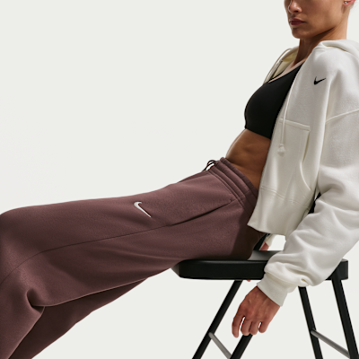 Pantalon ample à taille haute Nike Sportswear Phoenix Fleece pour femme