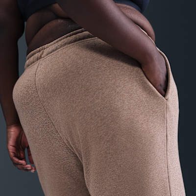 Nike Sportswear Club Fleece Women's Mid-Rise Wide-Leg Sweatpants (Plus Size)
