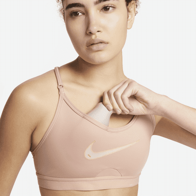 Nike Indy Bra deportivo acolchado de baja sujeción con gráficos para mujer