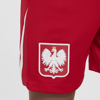 Lengyelország 2024/25 Stadium hazai/idegenbeli Nike Dri-FIT replika futballrövidnadrág nagyobb gyerekeknek