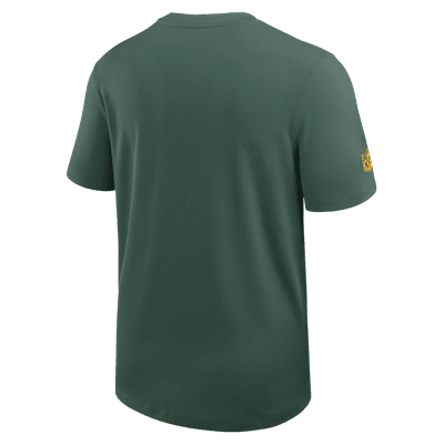 Green Bay Packers Sideline Coach Men's Nike Dri-FIT NFL Top