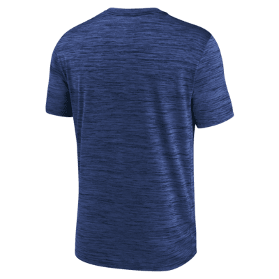 Playera Nike Dri-FIT de la MLB para hombre Chicago Cubs Authentic Collection Practice Velocity