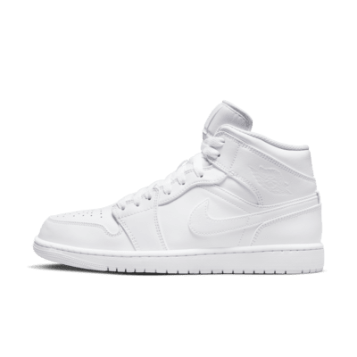 Caracterizar marcador Milímetro Jordan 1 White Shoes. Nike JP