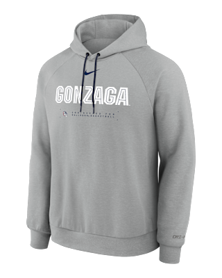 Мужское худи Gonzaga Bulldogs Nike NCAA Basketball Coaches' Pullover Hoodie для баскетбола