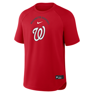 Washington Nationals Authentic Collection Batting Practice Pregame Men's Nike Dri-FIT MLB Top
