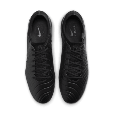 Nike Tiempo Legend 10 Elite 天然偏硬草地低筒足球釘鞋