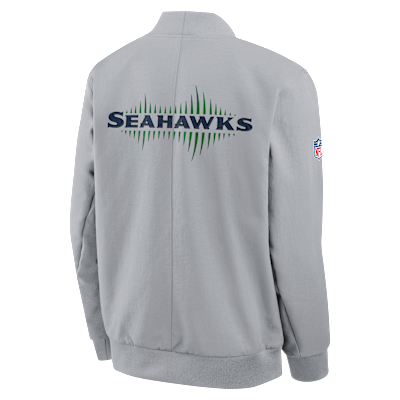 Seattle Seahawks Rivalries Collection Sideline Men's Nike NFL Full-Zip Bomber Jacket