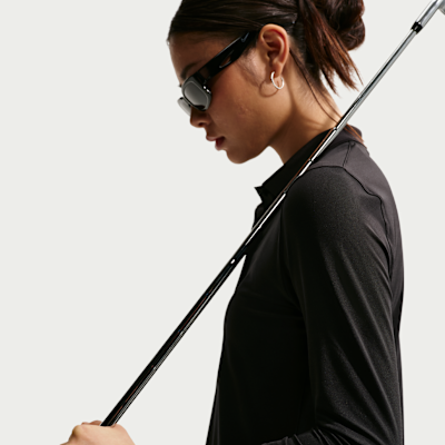 나이키 골프 클럽 여성 드라이 핏 UV 긴팔 골프 폴로