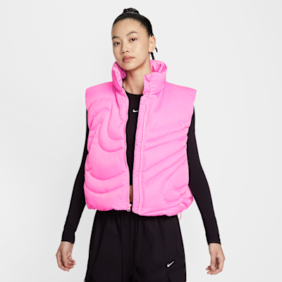 เสื้อกั๊กขนดาวน์โอเวอร์ไซส์ผู้หญิง Nike Sportswear Swoosh Series
