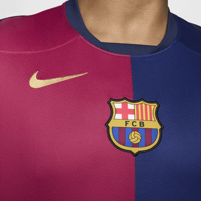 F.C. Barcelona 2024/25 Stadium Home Men's Nike Dri-FIT Football Replica Shirt