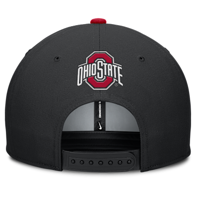 Ohio State On-Field Club Men's Nike Dri-FIT College Adjustable Hat