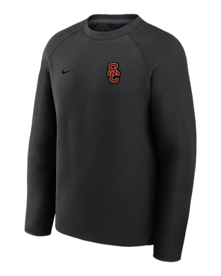 Мужские  USC Tech Fleece Nike College Pullover Crew
