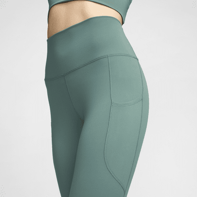 Leggings tiro alto de 7/8 con bolsillos para mujer Nike One