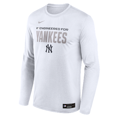 New York Yankees Authentic Collection Team Issue Men's Nike Dri-FIT MLB Long-Sleeve T-Shirt