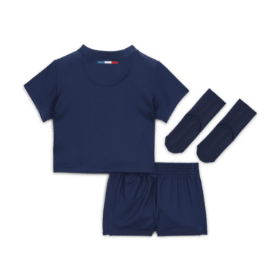 Paris Saint-Germain 2024/25 Stadium Home Baby/Toddler Nike Football Replica 3-Piece Kit