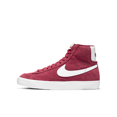 red nike blazers high