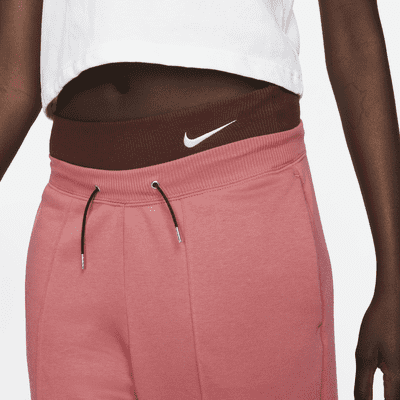 womens nike burgundy joggers