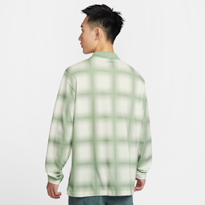 ナイキ フェアウェイ フレッシュ メンズ Dri-FIT ロングスリーブ ルーズフィット ゴルフポロ