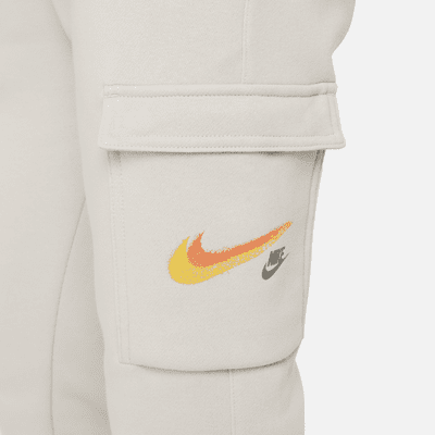 Nike Sportswear Big Kids' (Boys') Fleece Graphic Cargo Pants