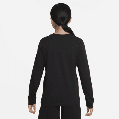 Nike Sportswear Big Kids' (Girls') Long-Sleeve T-Shirt