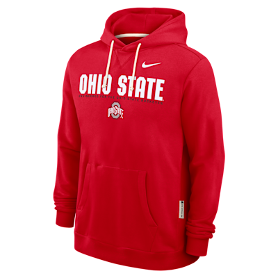 Ohio State Sideline Men's Nike Dri-FIT College Pullover Hoodie