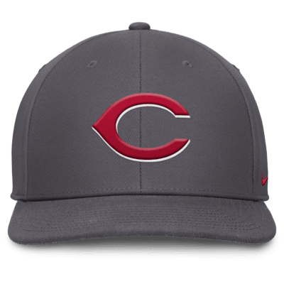 Gorra Nike Dri-FIT de la MLB ajustable para hombre Cincinnati Reds Pro