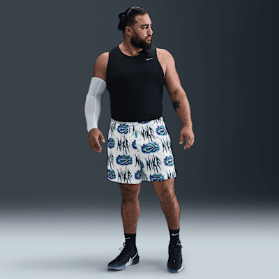 Nike Practice Mesh Shorts de básquetbol Dri-FIT de 13 cm para hombre