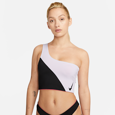 Top de bikini 3 en 1 Nike Color Block para mujer. Nike.com