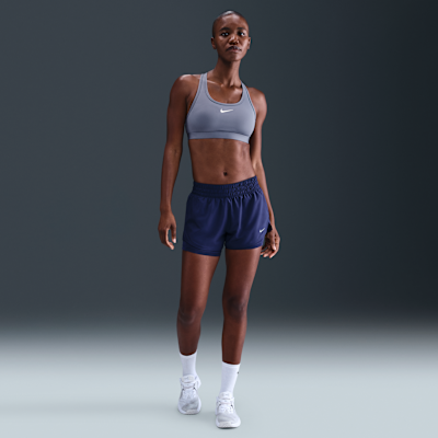Bra deportivo con almohadillas para mujer Nike Swoosh Medium Support