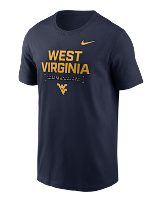 Мужская футболка West Virginia Courtside Basketball Nike Dri-FIT College для баскетбола