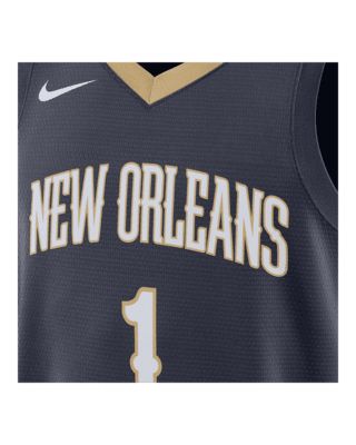 New Orleans Pelicans Icon Edition 2022/23 Nike Dri-FIT NBA Swingman Jersey.  Nike ID