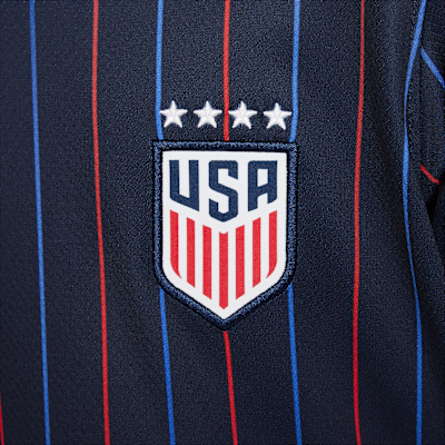 USWNT 2025 Stadium Away (Women's Team) Little Kids' Nike Soccer Replica 3-Piece Kit