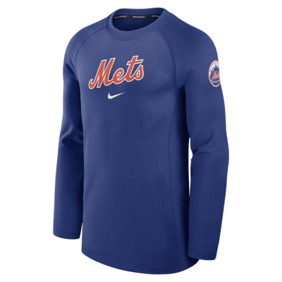 New York Mets Authentic Collection Game Time Men's Nike Dri-FIT MLB Long-Sleeve T-Shirt