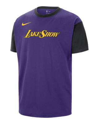 Мужская футболка Los Angeles Lakers Courtside City Edition Nike NBA