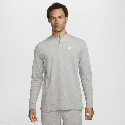 Henley de manga larga para hombre Nike Club