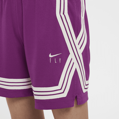 Shorts de básquetbol para niña talla grande Nike Fly Crossover