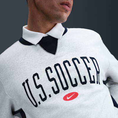 Sudadera de cuello redondo de futbol Nike Dri-FIT para hombre USMNT Standard Issue