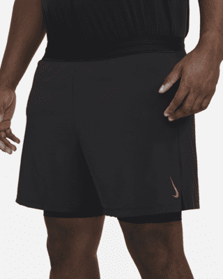 nike shorts 2 in 1 mens