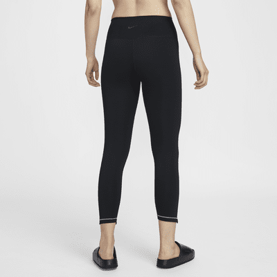 Nike One Rib Women's High-Waisted 7/8 Leggings