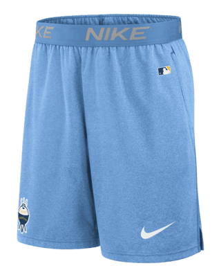 Мужские шорты Milwaukee Brewers City Connect Practice Nike Dri-FIT MLB Shorts