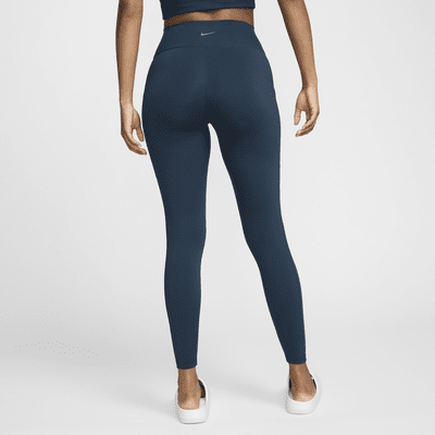 Leggings tiro alto de 7/8 con bolsillos para mujer Nike One