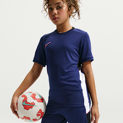 Shorts de fútbol de tejido Knit Dri-FIT para niños talla grande Nike Academy