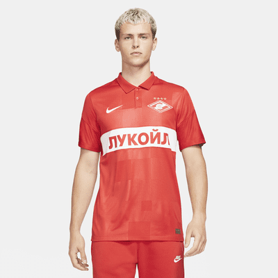Spartak Moscow 2021/22 Stadium Home Men's Nike Dri-FIT Football Shirt. Nike CA