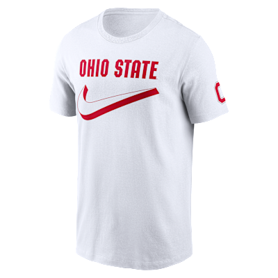 Ohio State Primetime Campus 2-Hit Swoosh Men's Nike College T-Shirt