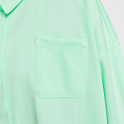 Nike Sportswear 女款寬版緹花條紋排扣上衣